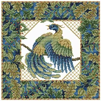 Just CrossStitch Leaflet 2049 Brilliant Plumage 1